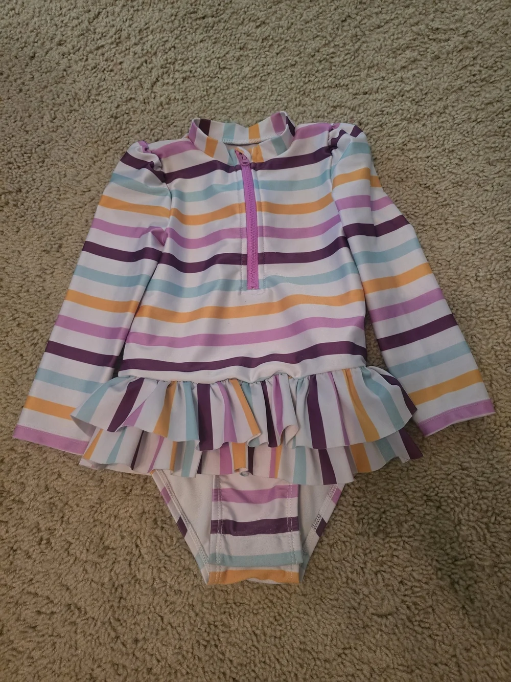 Cat & Jack Striped Swimsuit